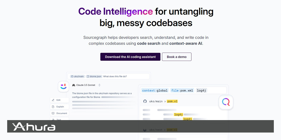 Sourcegraph برای برنامه نویسی با هوش مصنوعی 