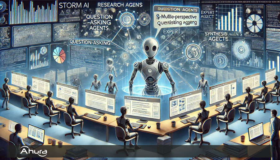 نحوه کار  Storm AI