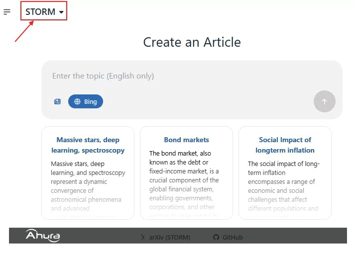 نحوه ساخت حساب کاربری در  Storm AI